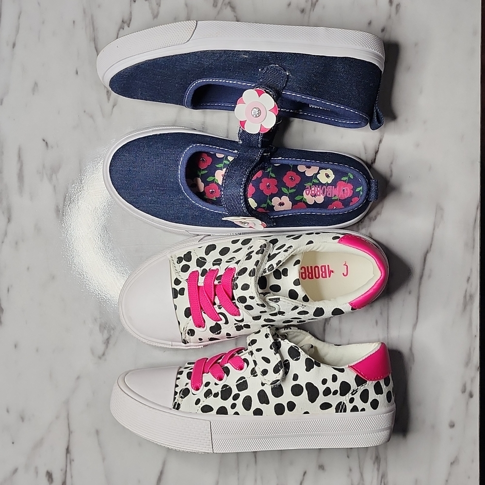Girls Size 12 2 PACK Gymboree Tennis Shoes